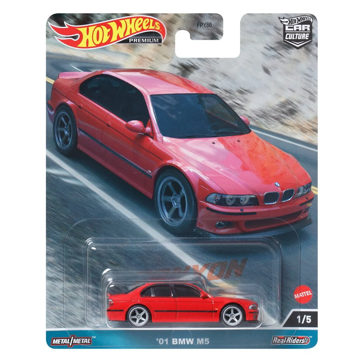 Hot Wheels Car Culture 2023 Set C CANYON WARRIORS - 5 CAR SET