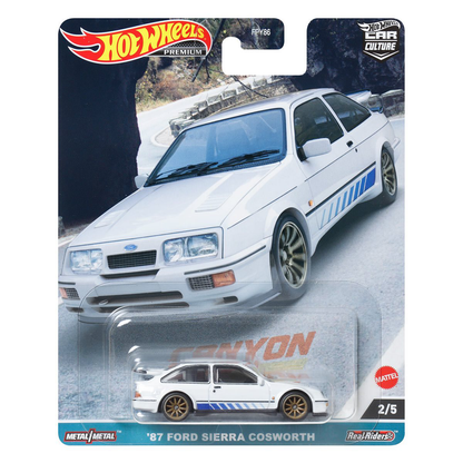 Hot Wheels Car Culture 2023 Set C CANYON WARRIORS - 5 CAR SET