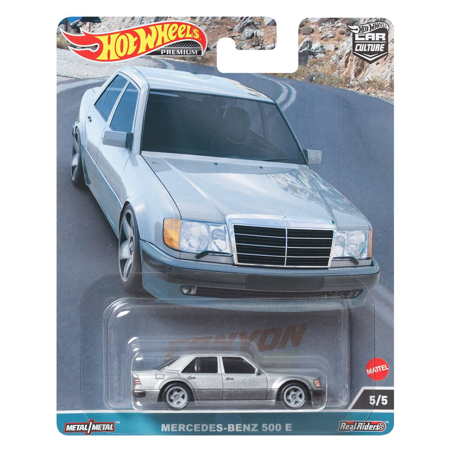 Hot Wheels Car Culture 2023 Set C CANYON WARRIORS - 5 CAR SET