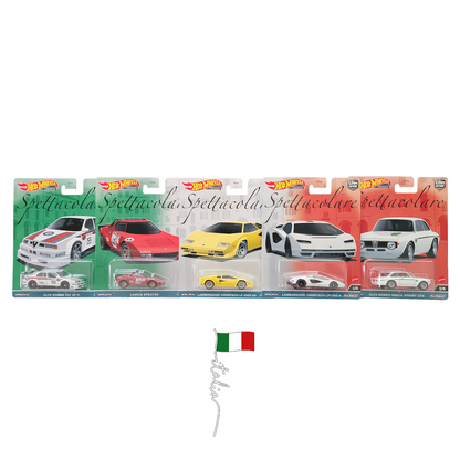 Hot Wheels Car Culture 2023 Set B SPETTACOLARE - 5 CAR SET