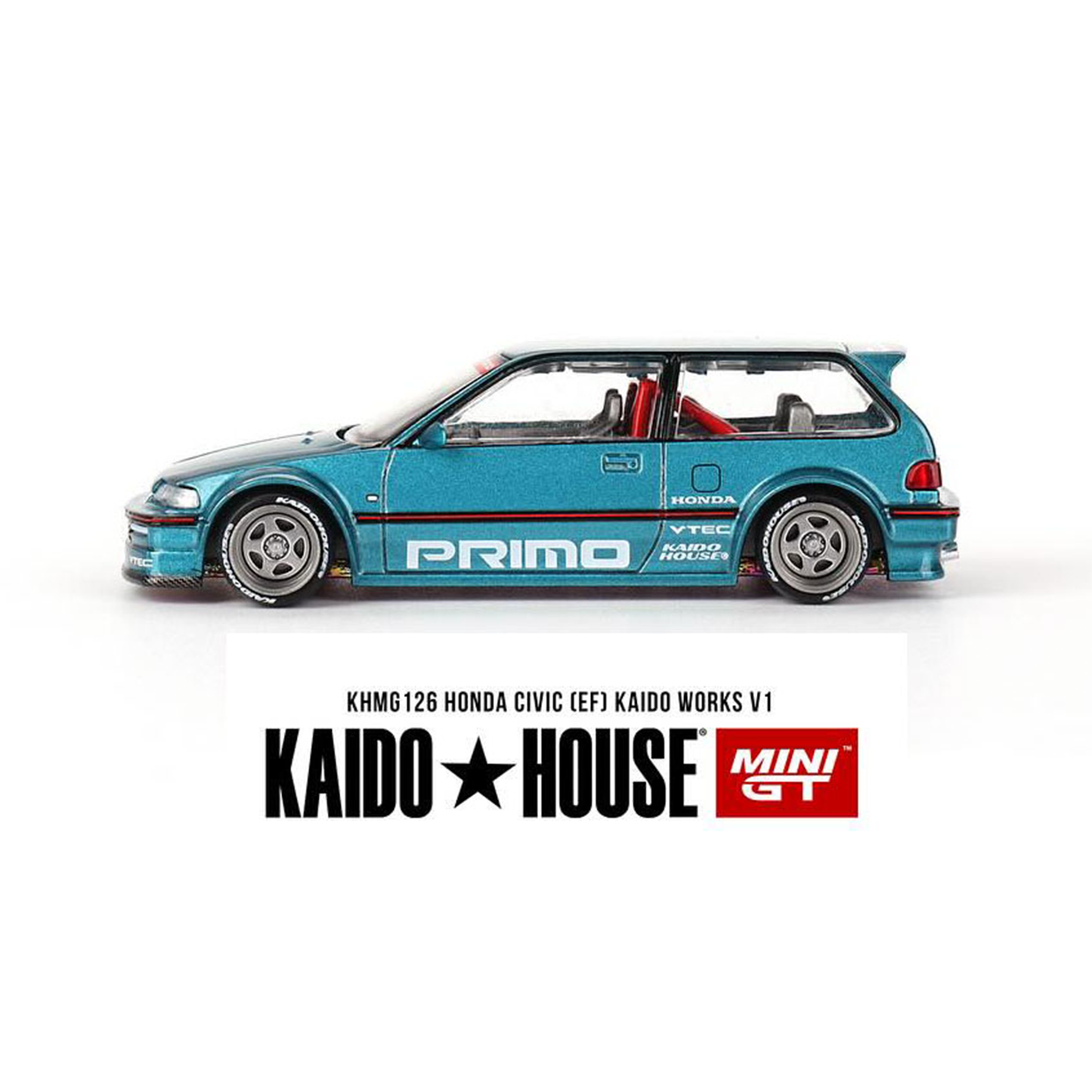 Kaido House X Mini GT Honda Civic (EF) Kaido Works V1