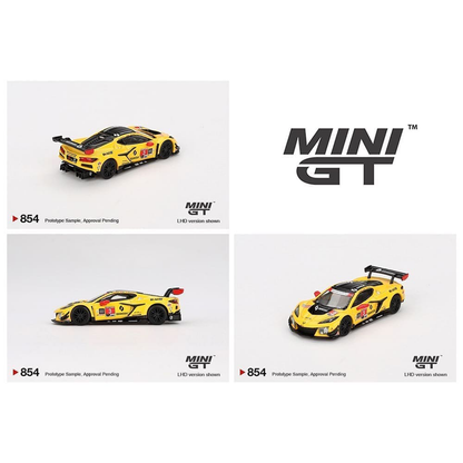 Mini GT Chevrolet Corvette Z06 GT3.R #3 Corvette Racing by Pratt Miller Motorsports 2024 IMSA Daytona 24 Hrs