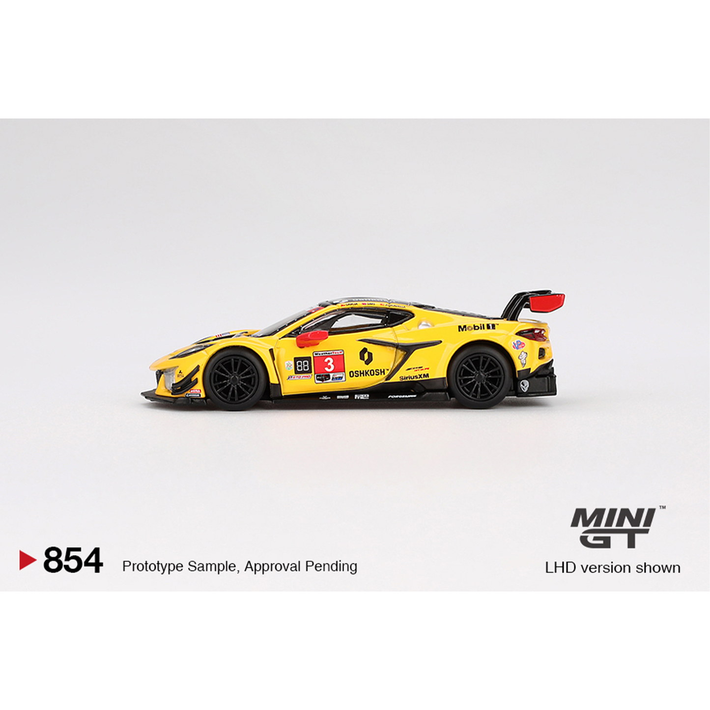 Mini GT Chevrolet Corvette Z06 GT3.R #3 Corvette Racing by Pratt Miller Motorsports 2024 IMSA Daytona 24 Hrs
