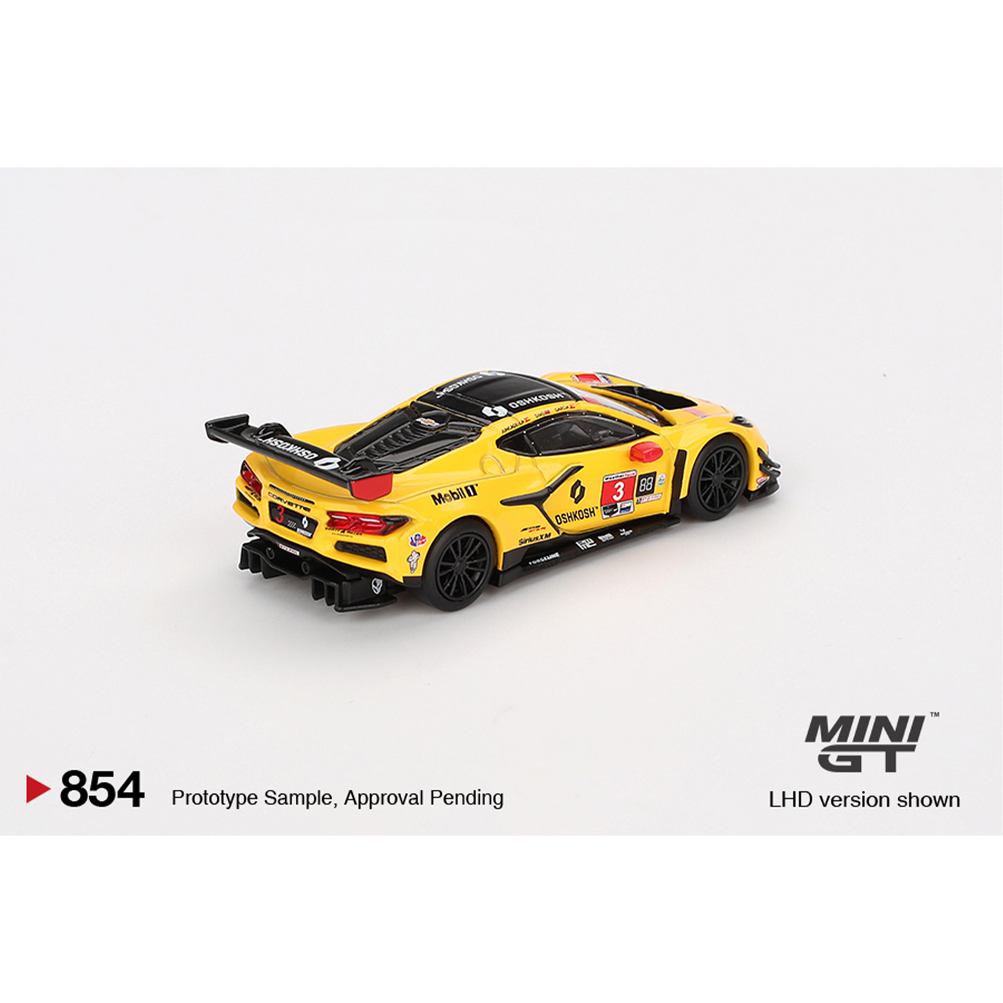 Mini GT Chevrolet Corvette Z06 GT3.R #3 Corvette Racing by Pratt Miller Motorsports 2024 IMSA Daytona 24 Hrs