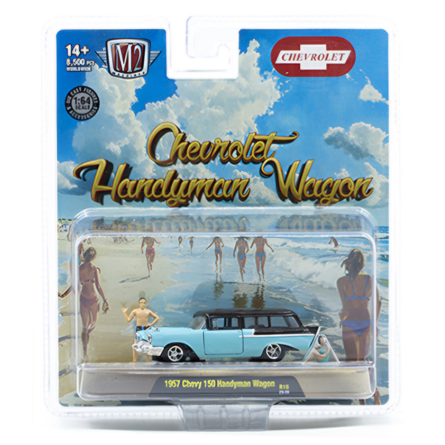 M2 Diorama Auto-Figs 1957 Chevy 150 Handyman Wagon
