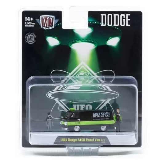 M2 Diorama Auto-Figs 1964 Dodge A100 Panel Van "Area 51 Theme"