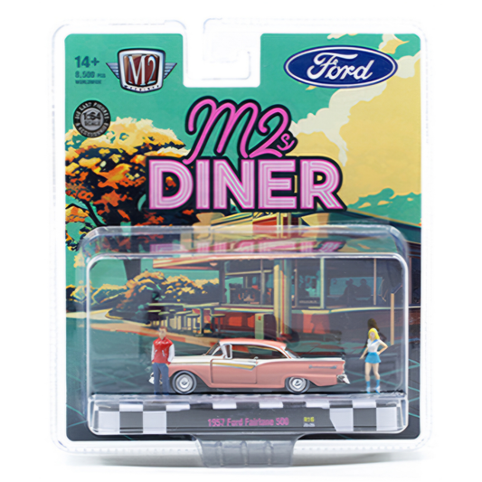 M2 Diorama Auto-Figs 1957 Ford Fairlane 500