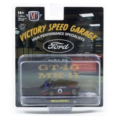 M2 Diorama Auto-Figs 1966 Ford GT40 MK II "Victory Speed Garage"