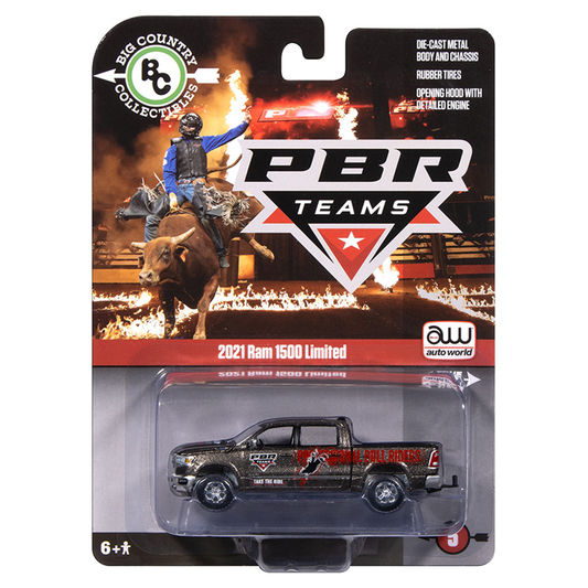 Auto World 2021 Dodge Ram Limited Edition "Professional Bull Riders"