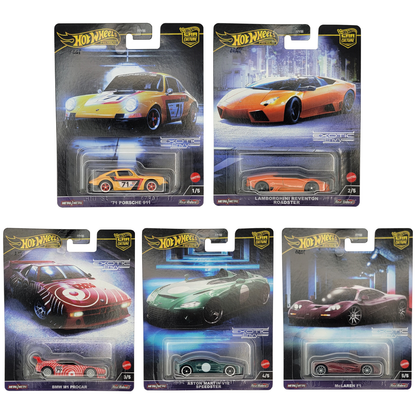 Hot Wheels Car Culture 2023/2024 Set E EXOTIC ENVY - 5 CAR SET