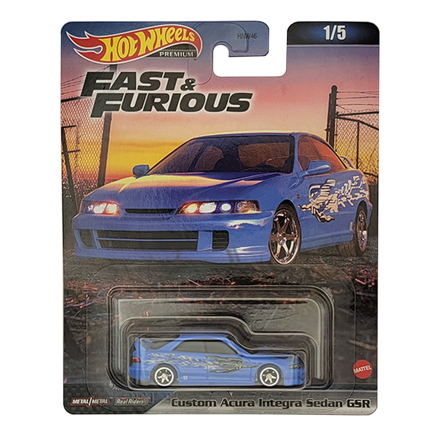 Hot Wheels Fast & Furious 2023 Set C - 5 CAR SET