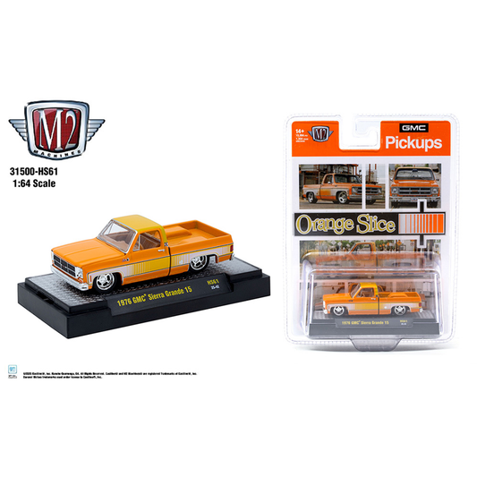 M2 1976 GMC Sierra Grande 15 "Orange Slice"