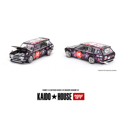 Kaido House X Mini GT Datsun 510 Wagon Hanami V3