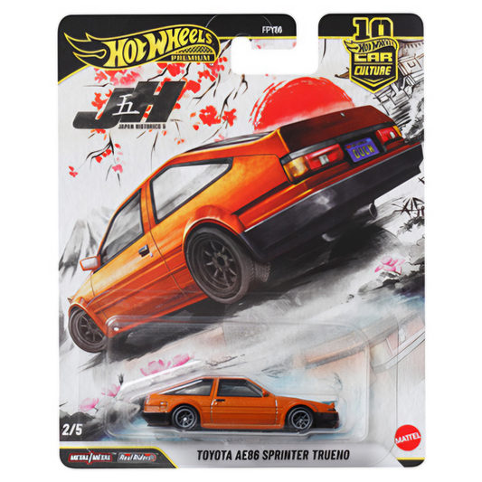 Hot Wheels Japan Historics 5 Toyota AE86 Sprinter Trueno