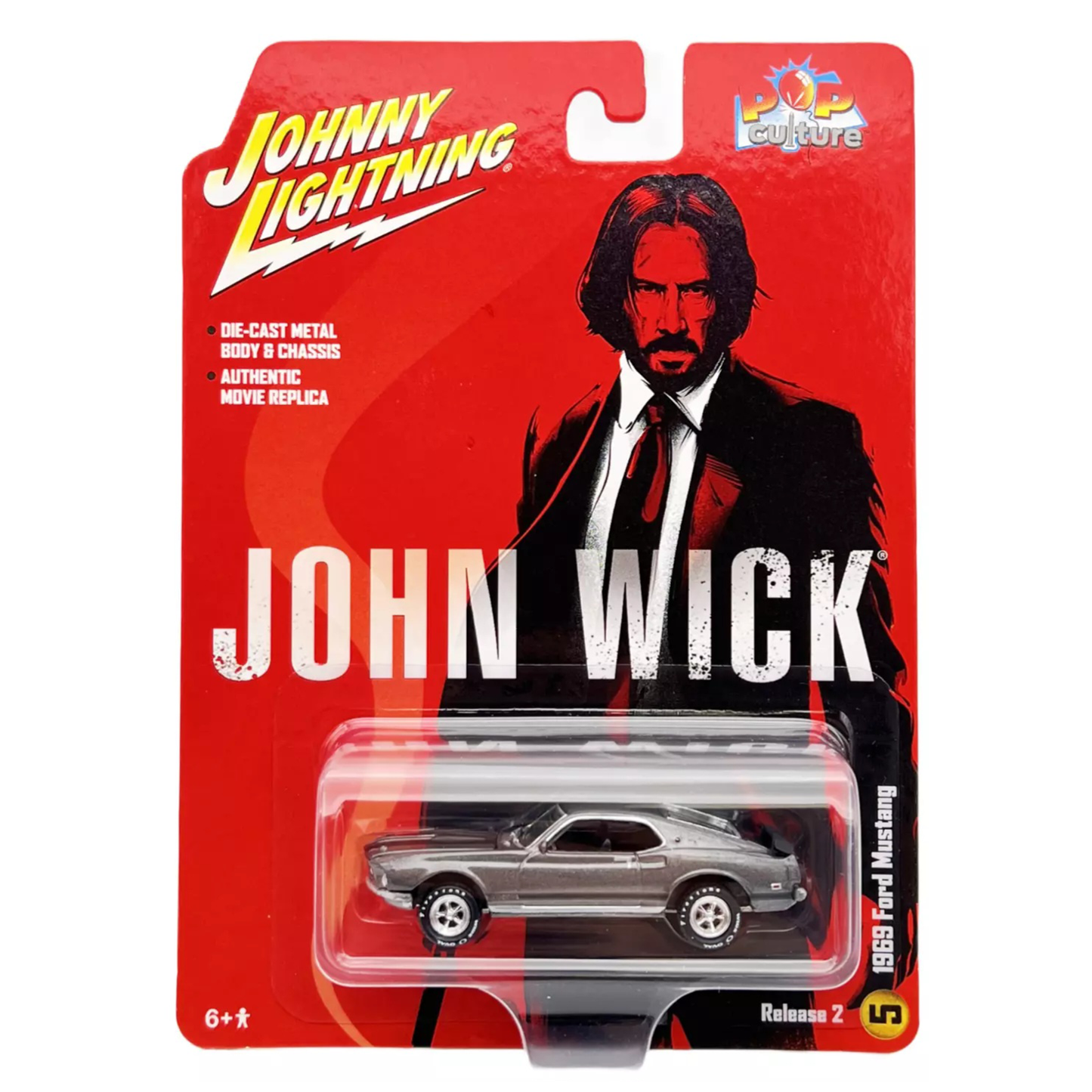 Johnny Lightning John Wick 1969 Ford Mustang Mach 1