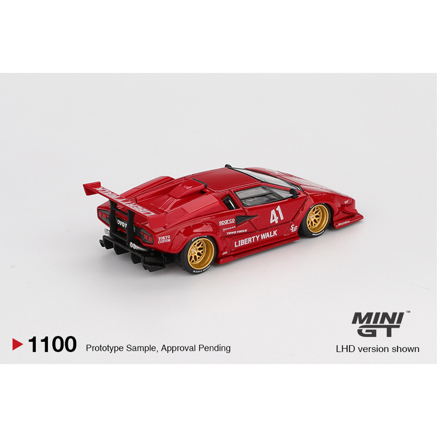 Mini GT Lamborghini Countach LB-WORKS