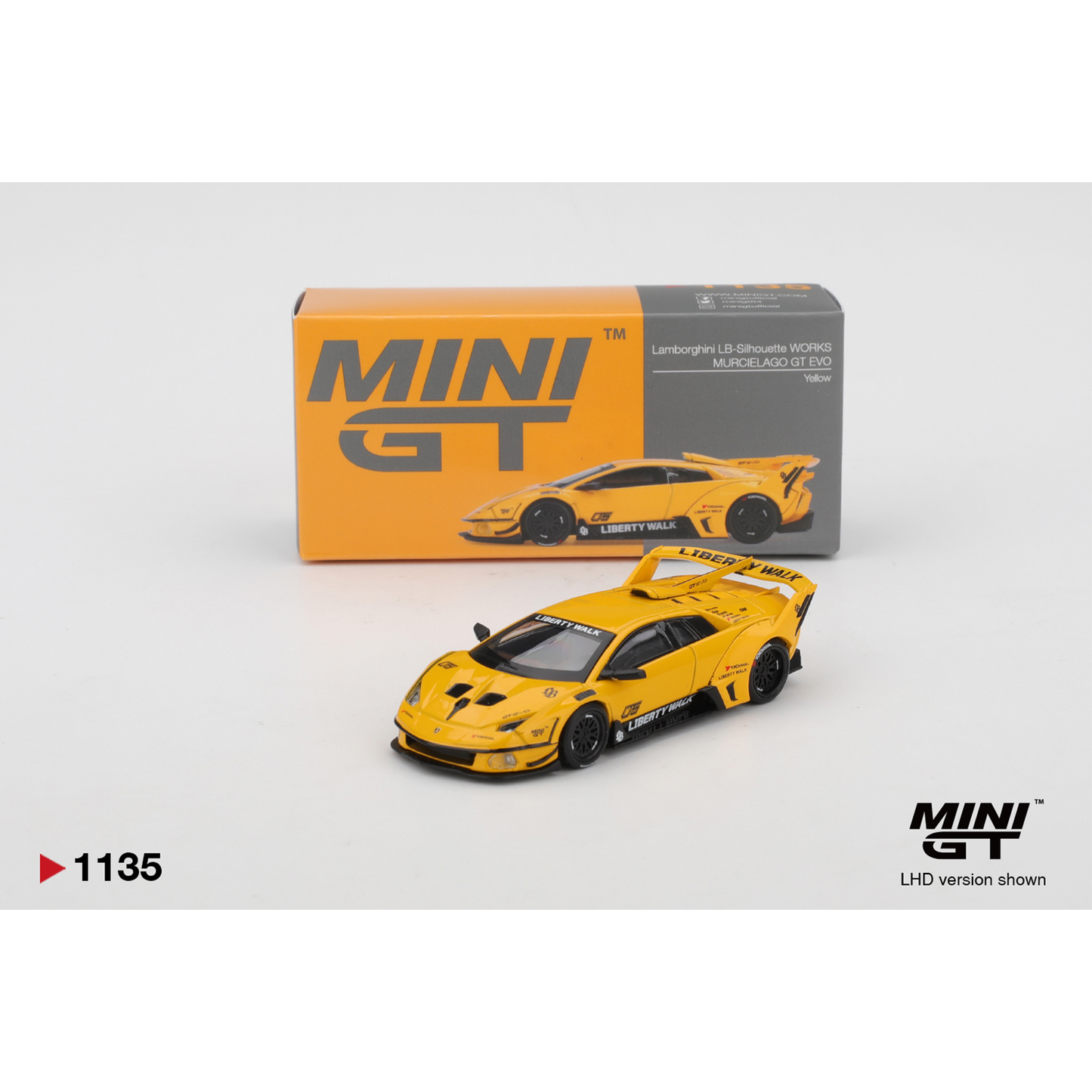 Mini GT Lamborghini LB-Silhouette WORKS MURCIELAGO GT Evo