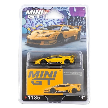 Mini GT Lamborghini LB-Silhouette WORKS MURCIELAGO GT Evo