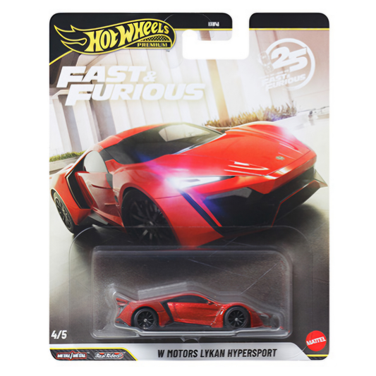 Hot Wheels Fast & Furious W Motors Lykan Hypersport