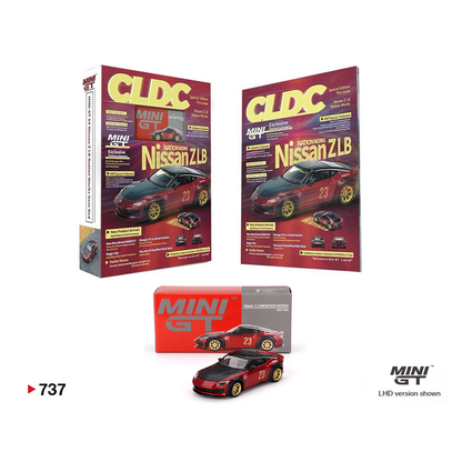 Mini GT CLDC Magazine with Nissan Z LB Nation Works, China CLDC Exclusive