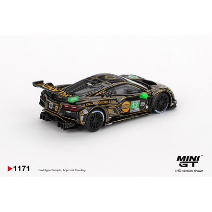 Mini GT Chevrolet Corvette Z06 GT3.R #13 AWA 2025 IMSA Daytona 24 Hrs