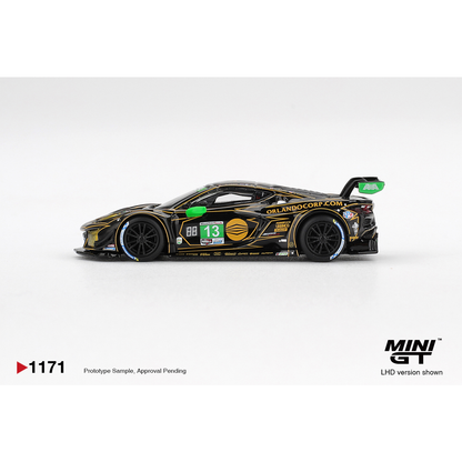 Mini GT Chevrolet Corvette Z06 GT3.R #13 AWA 2025 IMSA Daytona 24 Hrs