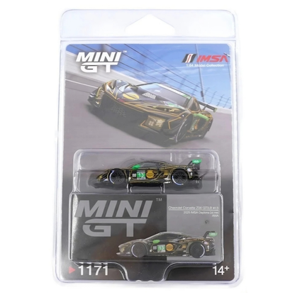 Mini GT Chevrolet Corvette Z06 GT3.R #13 AWA 2025 IMSA Daytona 24 Hrs