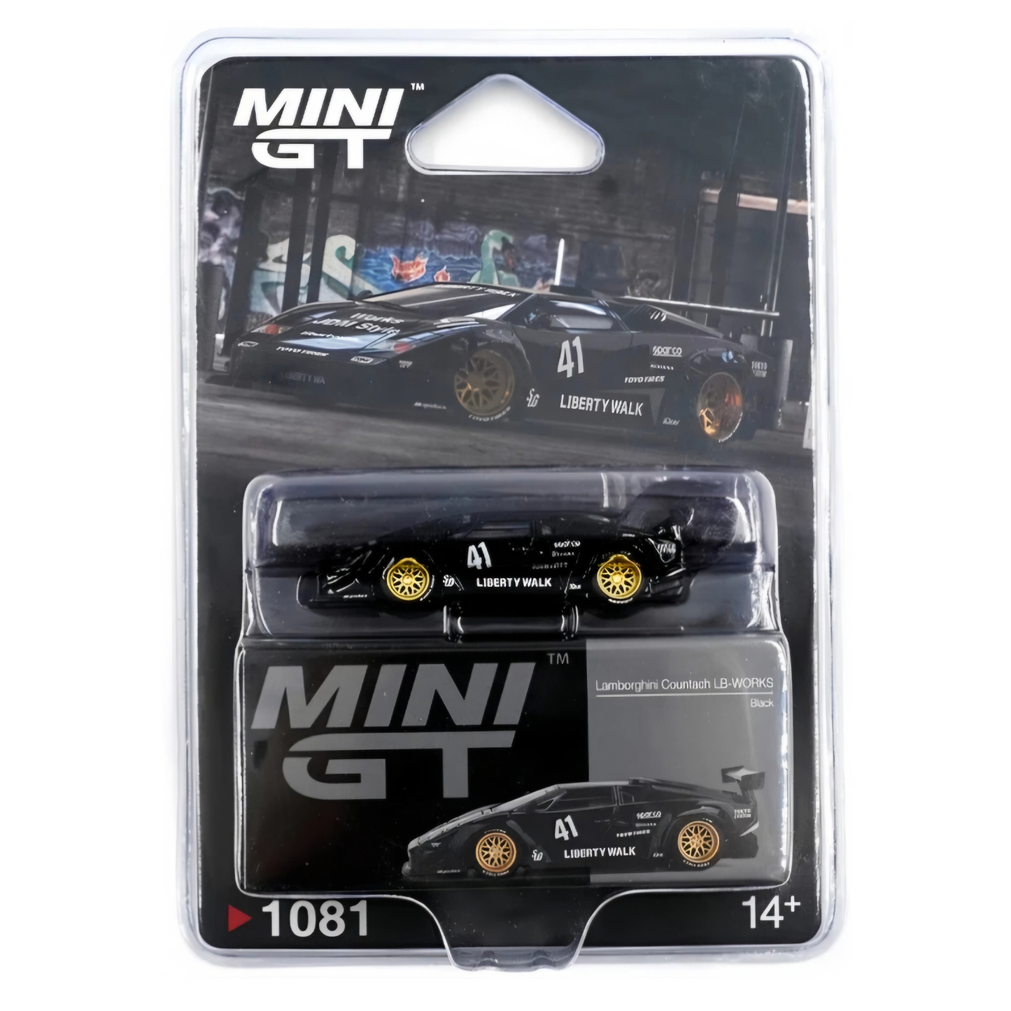 Mini GT Lamborghini Countach LB-WORKS