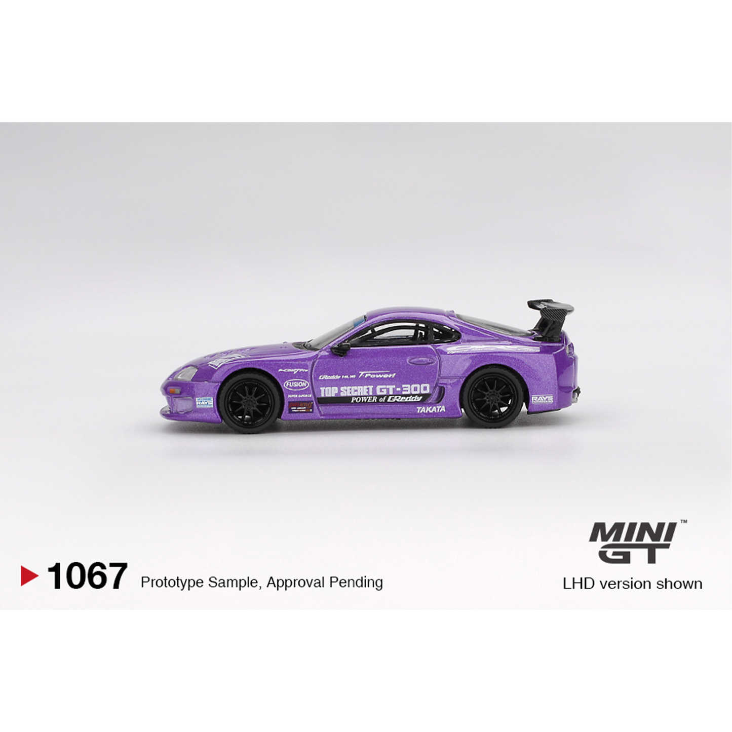 Mini GT Toyota Supra (A80) Top Secret GT-300 Top Secret