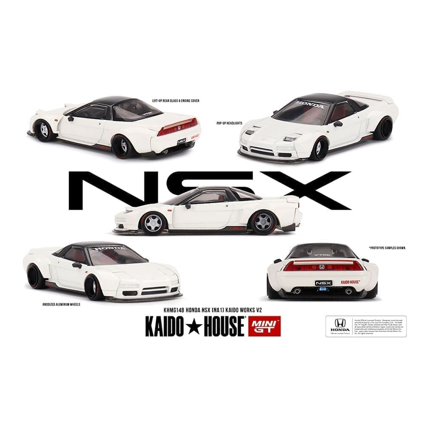 Kaido House X Mini GT Honda NSX (NA1) Kaido WORKS V2