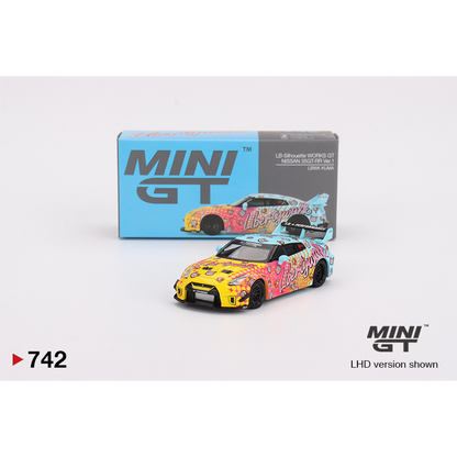 Mini GT LB-Silhouette Works GT Nissan 35GT-RR Ver.1 LBWK KUMA