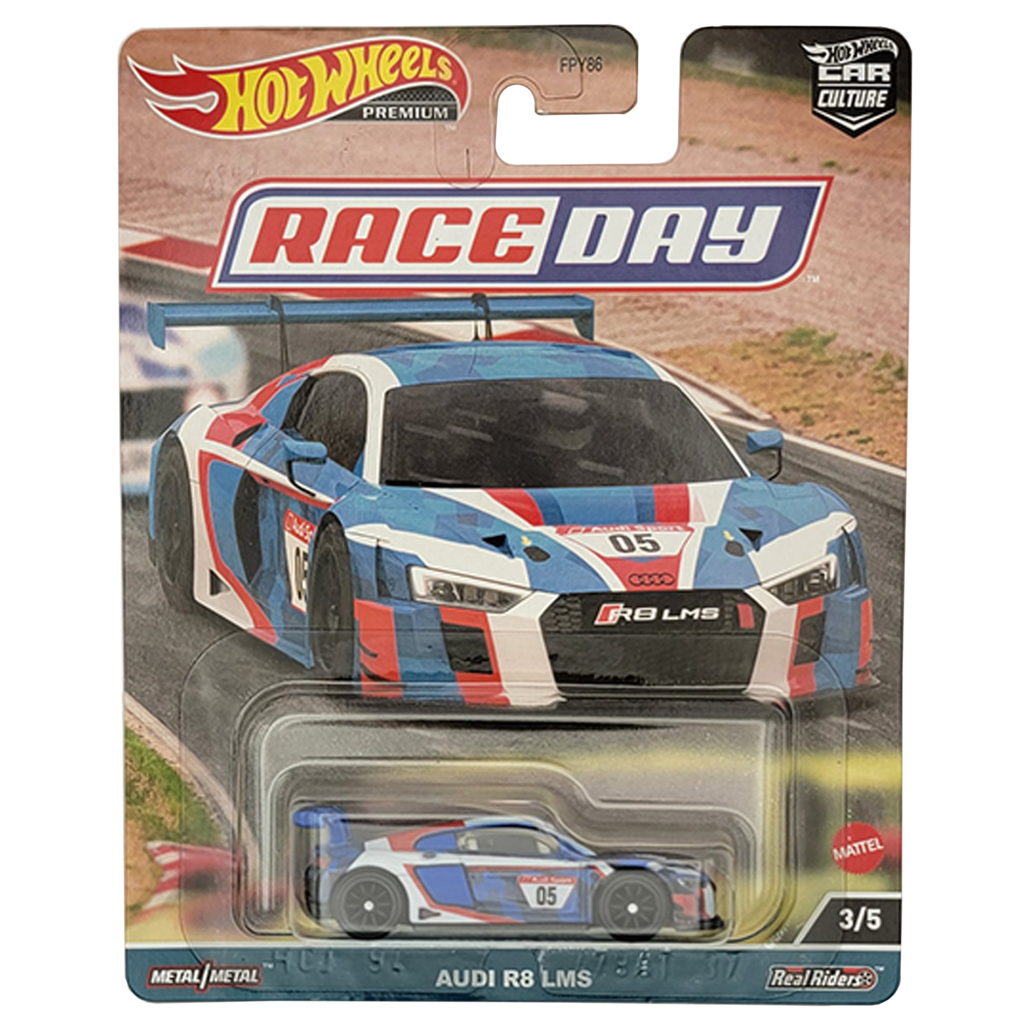 Hot Wheels Car Culture 2023 Set D RACE DAY - 5 CAR SET