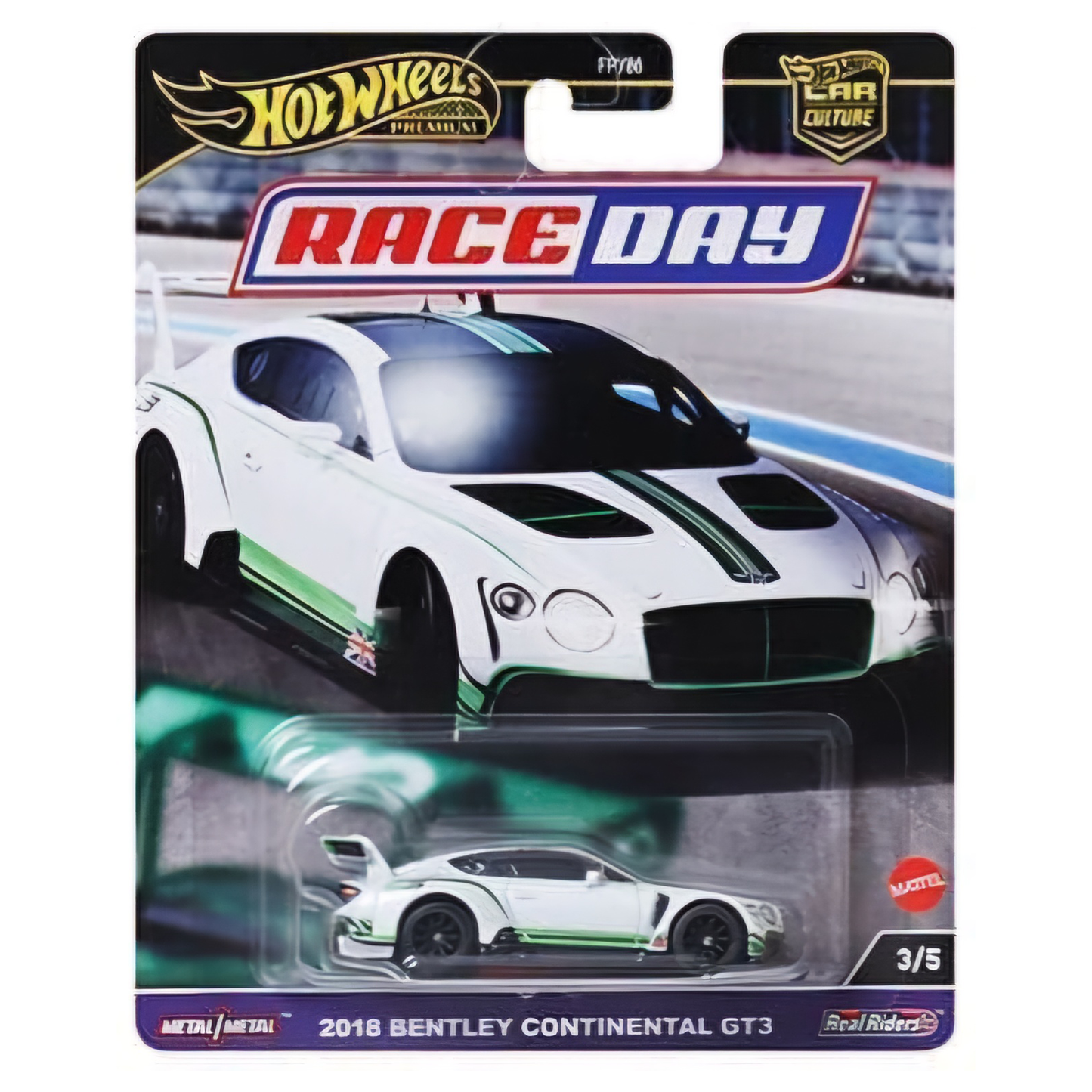 Hot Wheels Race Day 2018 Bentley Continental GT3