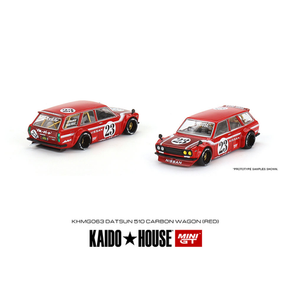 Kaido House x Mini GT Datsun 510 Carbon Wagon