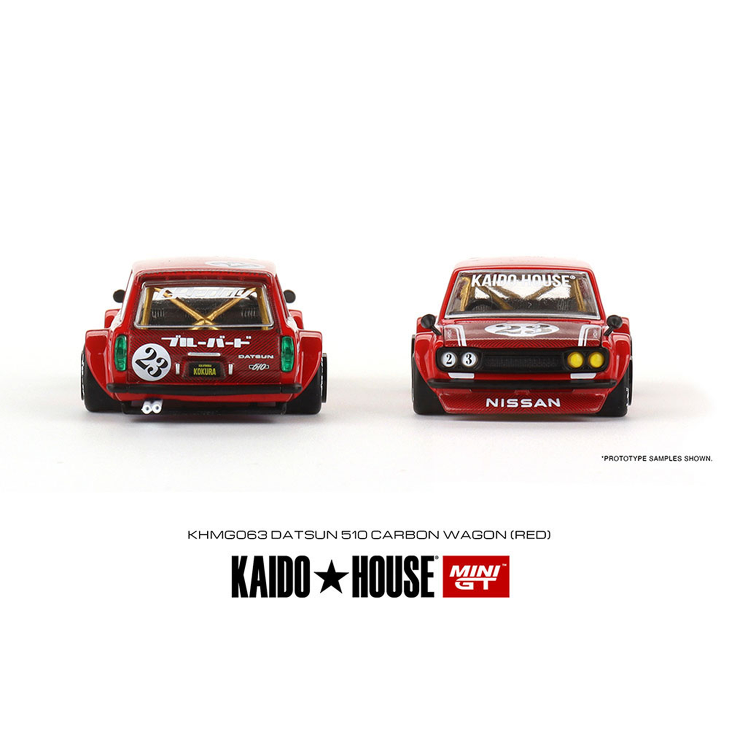 Kaido House x Mini GT Datsun 510 Carbon Wagon