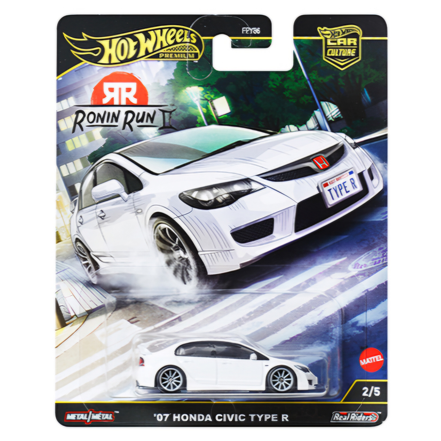 Hot Wheels Ronin Run ll '07 Honda Civic Type R