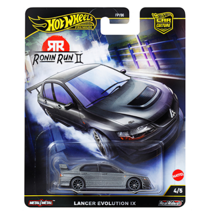 Hot Wheels Car Culture 2025 M Case RONIN RUN ll - 5 CAR SET