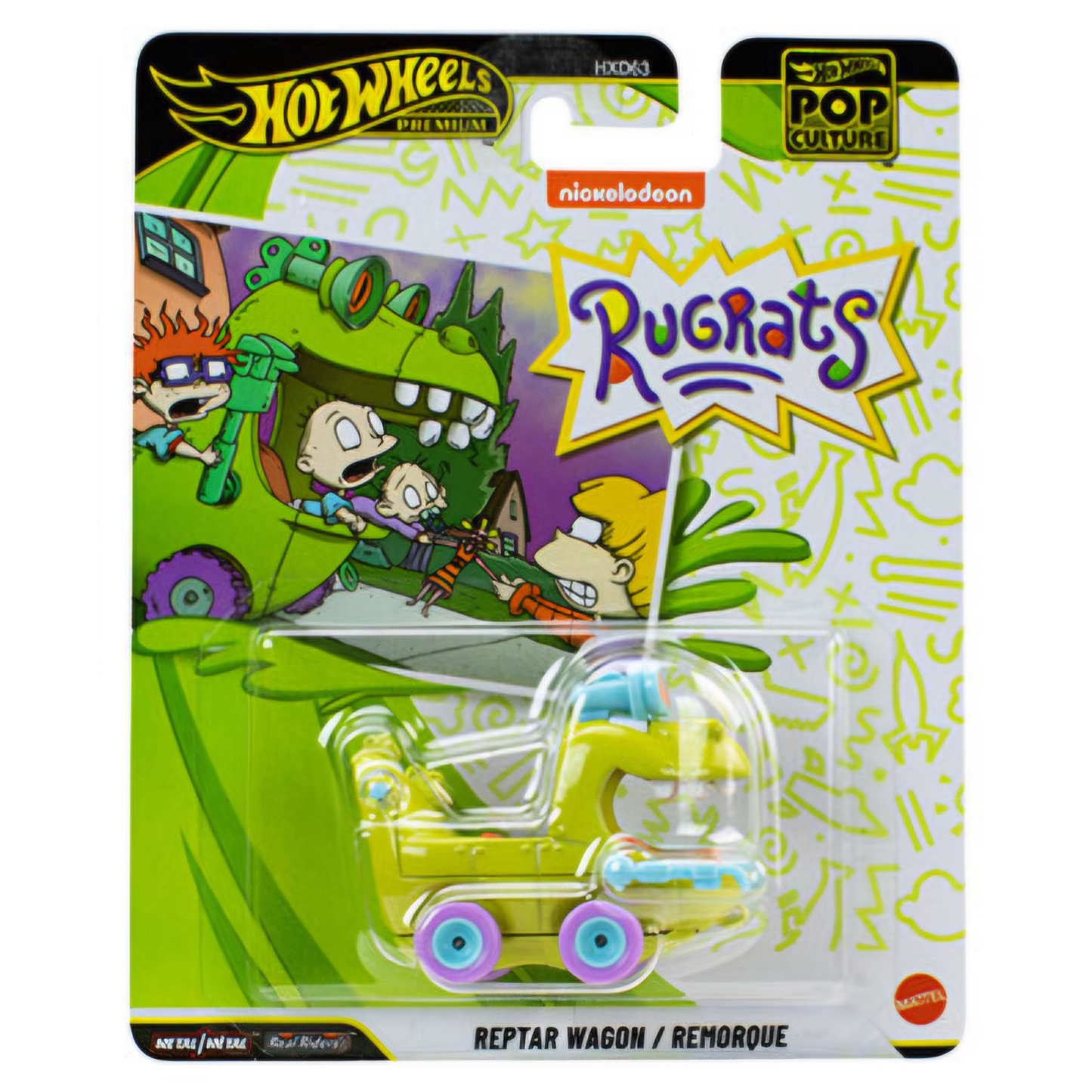 Hot Wheels Reptar Wagon Rugrats