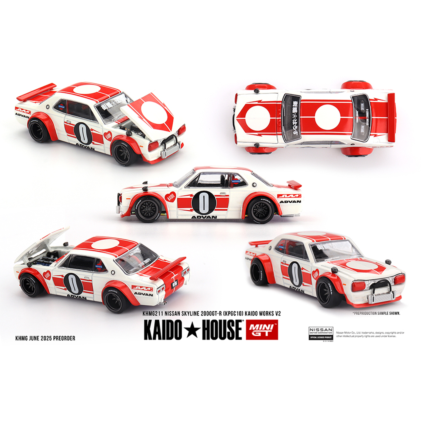 Kaido House Nissan Skyline 2000GT-R (KPGC10) Kaido Works V2