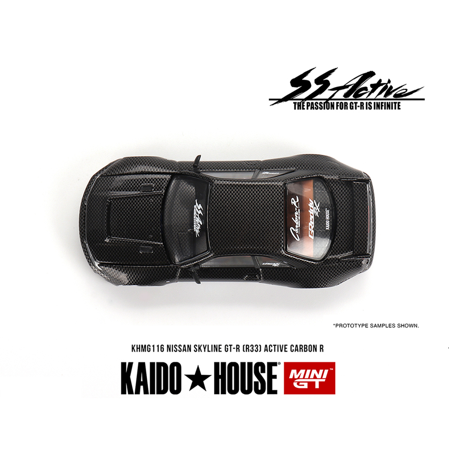 Kaido House Nissan Skyline GT-R R33 Active Carbon R