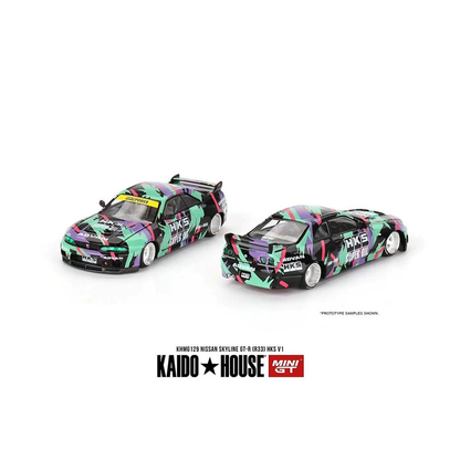 Kaido House X Mini GT Nissan Skyline GT-R R33 HKS V1