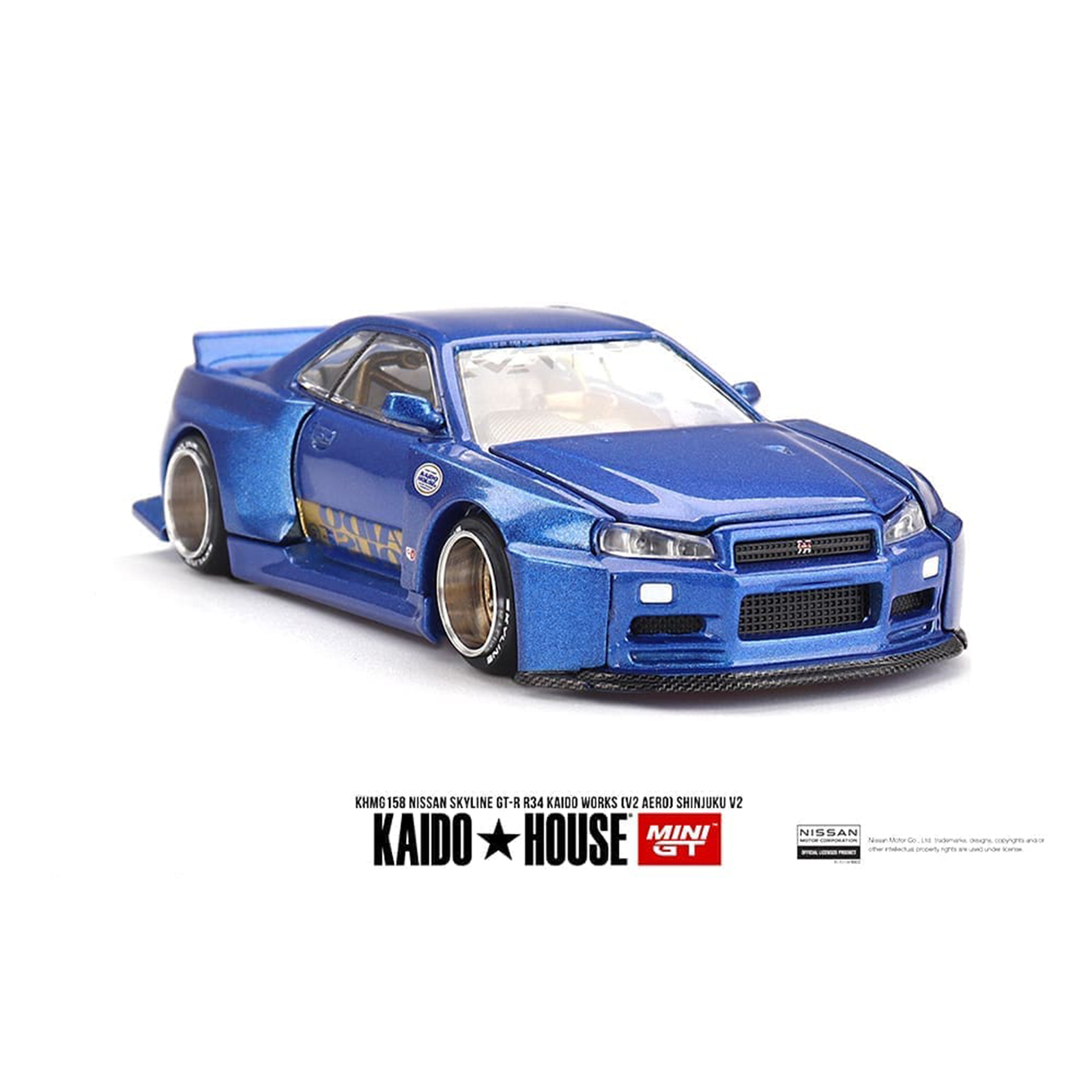 Kaido House Nissan Skyline GT-R R34 Kaido Works (V2 Aero) SHINJUKU