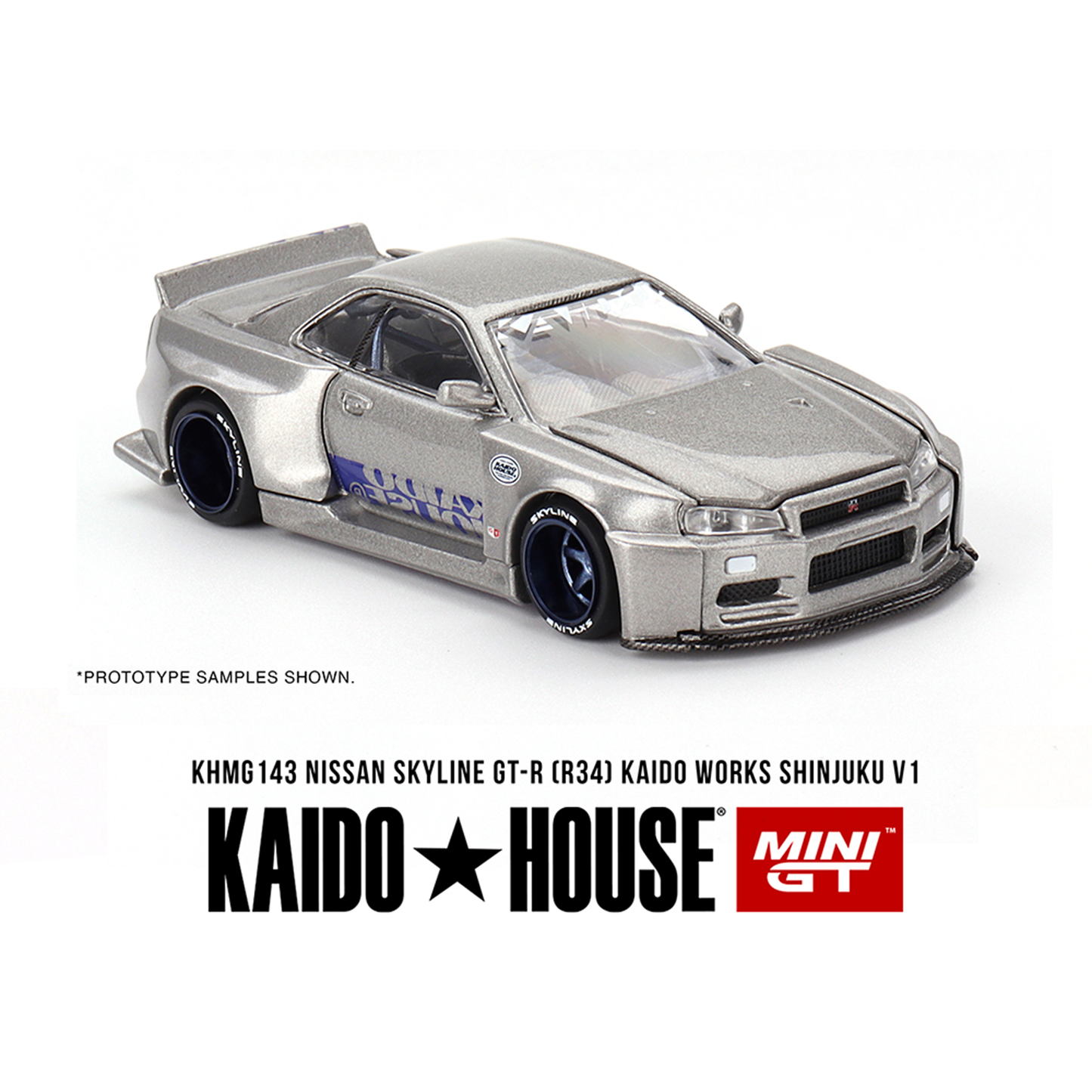 Kaido House Nissan Skyline GT-R R34 Kaido Works SHINJUKU V1