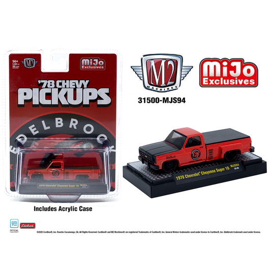 M2 1978 Chevrolet Cheyenne Super 10 Custom EDELBROCK