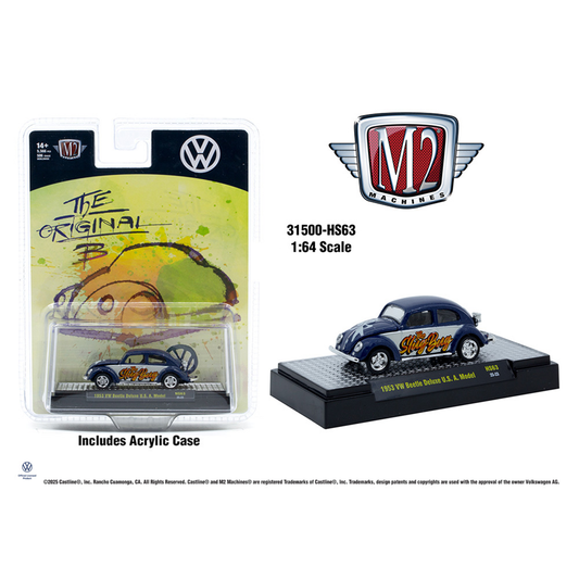 M2 1953 Volkswagen Beetle Deluxe ” The Slug Bug” Edition