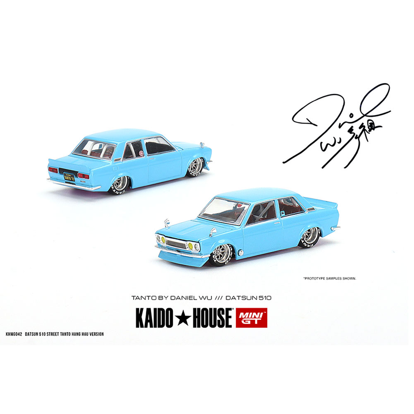 Kaido House x Mini GT Datsun 510 Street Tanto By Daniel Wu